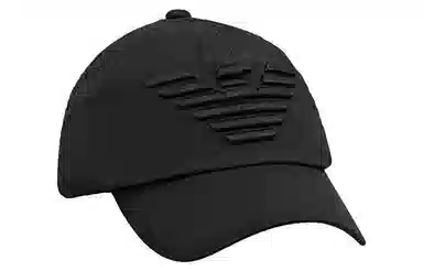 Emporio Armani Large Logo Baseball Cap Black