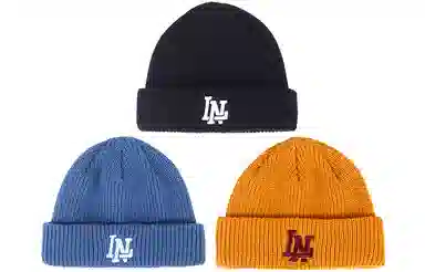 李宁 专业防寒保暖户外运动跑步休闲毛线帽 组合装