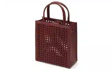 CHARLESKEITH PU Tote Burgundy