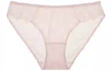 弗利少女 纯色法式蕾丝低腰内裤 女款