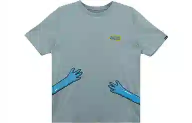 Vans Cartoon Letter T-Shirt Green