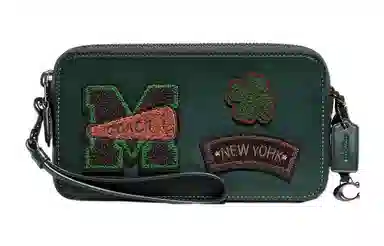 COACH Kira 19 Small Crossbody Bag Green