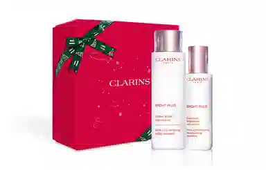 娇韵诗 光芒小瓷瓶精华水乳二件礼盒装 补水保湿