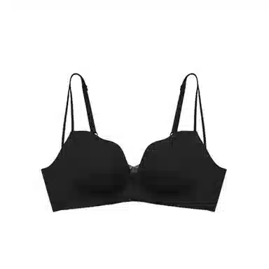 花蔓色 纯色无痕内衣聚拢防下垂美背文胸