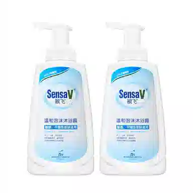 敏飞 保湿滋润防干痒沐浴露 保湿洁面乳身体乳清洁保湿套装