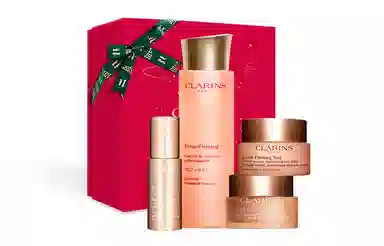 娇韵诗 焕颜弹力套装礼盒装 （弹簧水+日晚霜+全明星眼霜） 保湿紧致