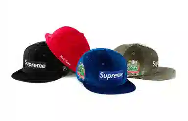 Supreme Week 13 Velour Box Logo New Era