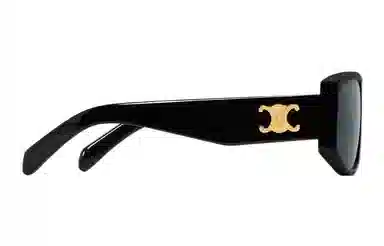 CELINE Irregular Frame Sunglasses Black