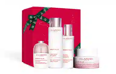 娇韵诗 淡斑光芒小瓷瓶精华水乳 滋润型四件礼盒装