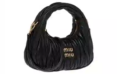 Miu Miu Wander Matelassé Mini Black