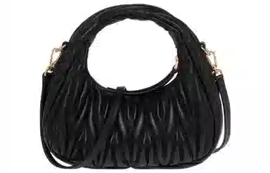 Miu Miu Wander Matelassé Mini Black