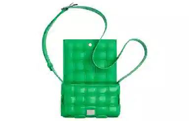 Bottega Veneta Padded Cassette Green