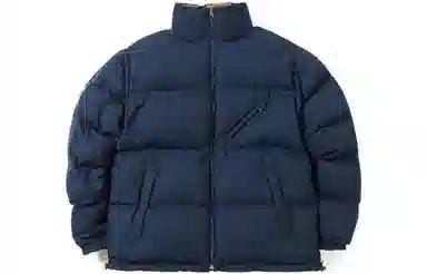 The North Face x Invincible Nuptse 700 Yellow Blue