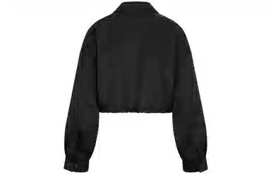 PRADA FW22 Solid Collar Jacket Black