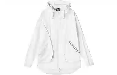 NORVINCY Logo Print Zip Jacket