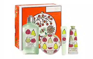 欧舒丹 限量版玫瑰梨系列礼品套装