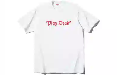 Supreme Play Dead Tee White