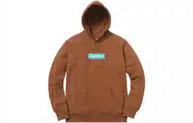 Supreme FW17 Box Logo Hooded Sweatshirt Red