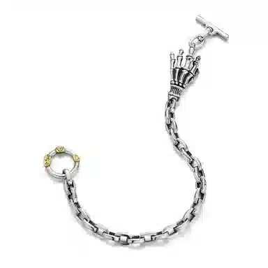 IDEAGEMER Silver Bracelet