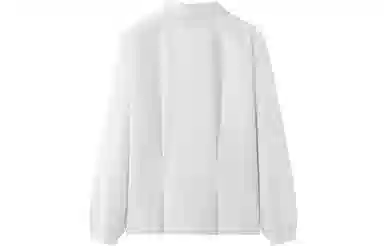 东鲸岁时记 纯色翻领单排扣长袖 紫川附中衬衫 女款