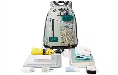 音魅 双肩包大容量户外露营旅行运动男女同款背包大学生书包