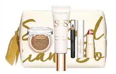 娇韵诗 金色化妆套装 修饰肤色