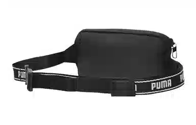 PUMA Reflective Zip Waist Bag Black