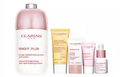 娇韵诗 透亮焕白淡斑匀净精华套装 补水保湿