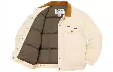 Supreme x Schott Canvas Down Trucker Jacket