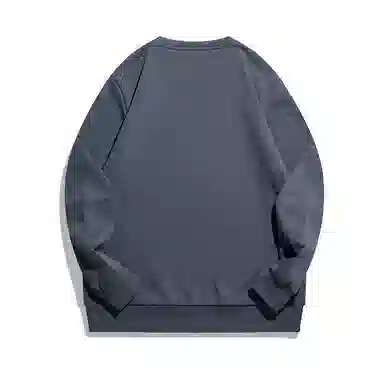 特步 纯色宽松圆领套头卫衣 女款