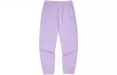 鸿星尔克 纯色休闲运动裤 女款 空气紫