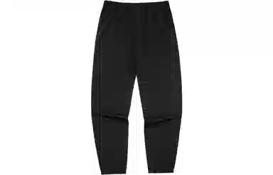 鸿星尔克 纯色休闲运动裤 女款 正黑