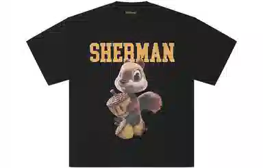 Drew House FW22 3d Sherman Ss Tee Black T