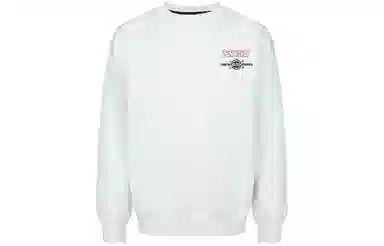 EVISU Eagle Print Crewneck Sweatshirt White