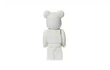 BE@RBRICK x Hiroshi Fujiwara "b@sqeeze" White/Black