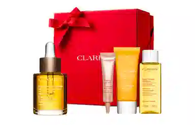 娇韵诗 面部精油芳香套装 滋润保湿