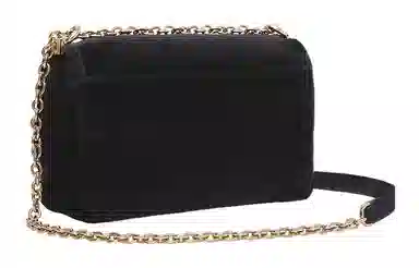 Furla 1927 Mini Velvet Crossbody Bag Black