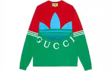 Gucci x adidas SS23 Long Sleeve T-Shirt Green