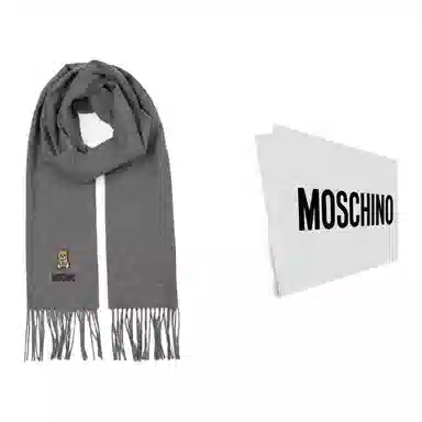 Moschino Scarf Light Grey