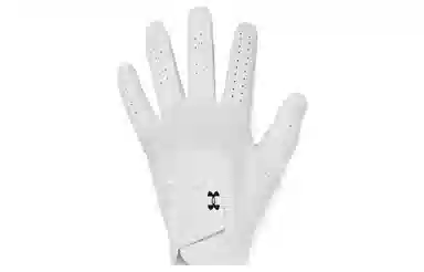 Under Armour Logo Gloves White