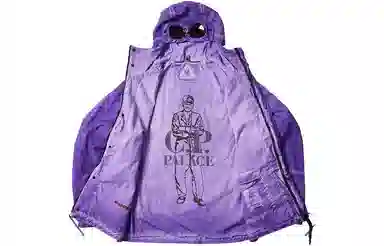 PALACE x C.P.Company FW22 Shell Goggle Jacket Purple