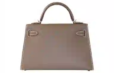 HERMES Mini Kelly Epsom 18 Etoupe