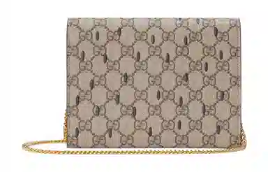 Gucci Strawberry Chain Wallet