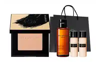 植村秀 丝雾小方粉饼套装 修饰肤色