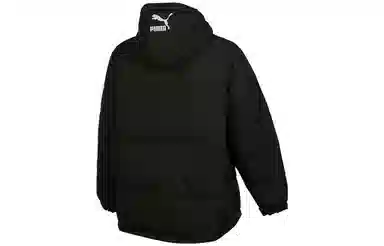 PUMA Hooded Down Jacket Black