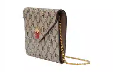 Gucci Strawberry Chain Wallet