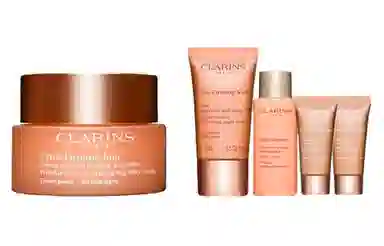 娇韵诗 焕颜弹力滋润日霜护肤套装 补水保湿