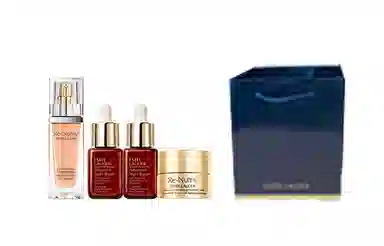 雅诗兰黛 白金粉底液套装 提升气色