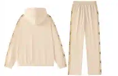 Coca-Cola Side CC Stripe Hoodie Set