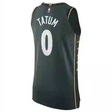 Nike NBA Logo City Edition Jayson Tatum 0 Green